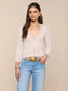 ELUNA CARDIGAN TOP - IVORY
