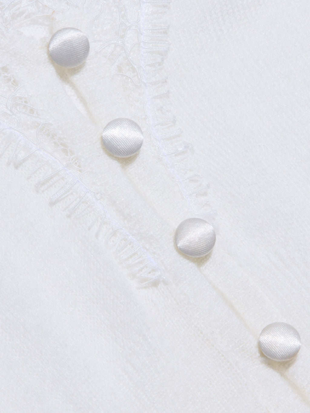 ELUNA CARDIGAN TOP - IVORY