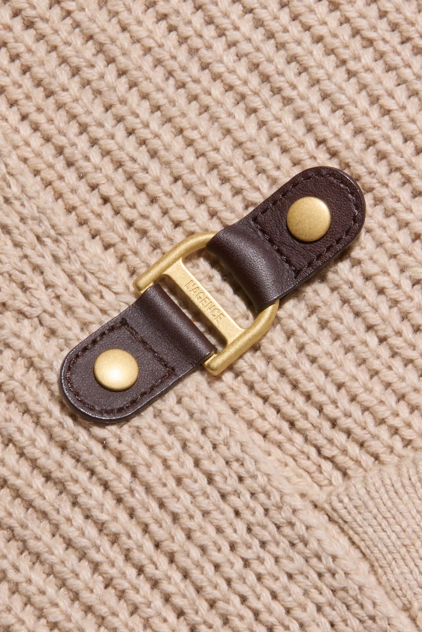 ORIELLE CARDIGAN - ALMOND MILK