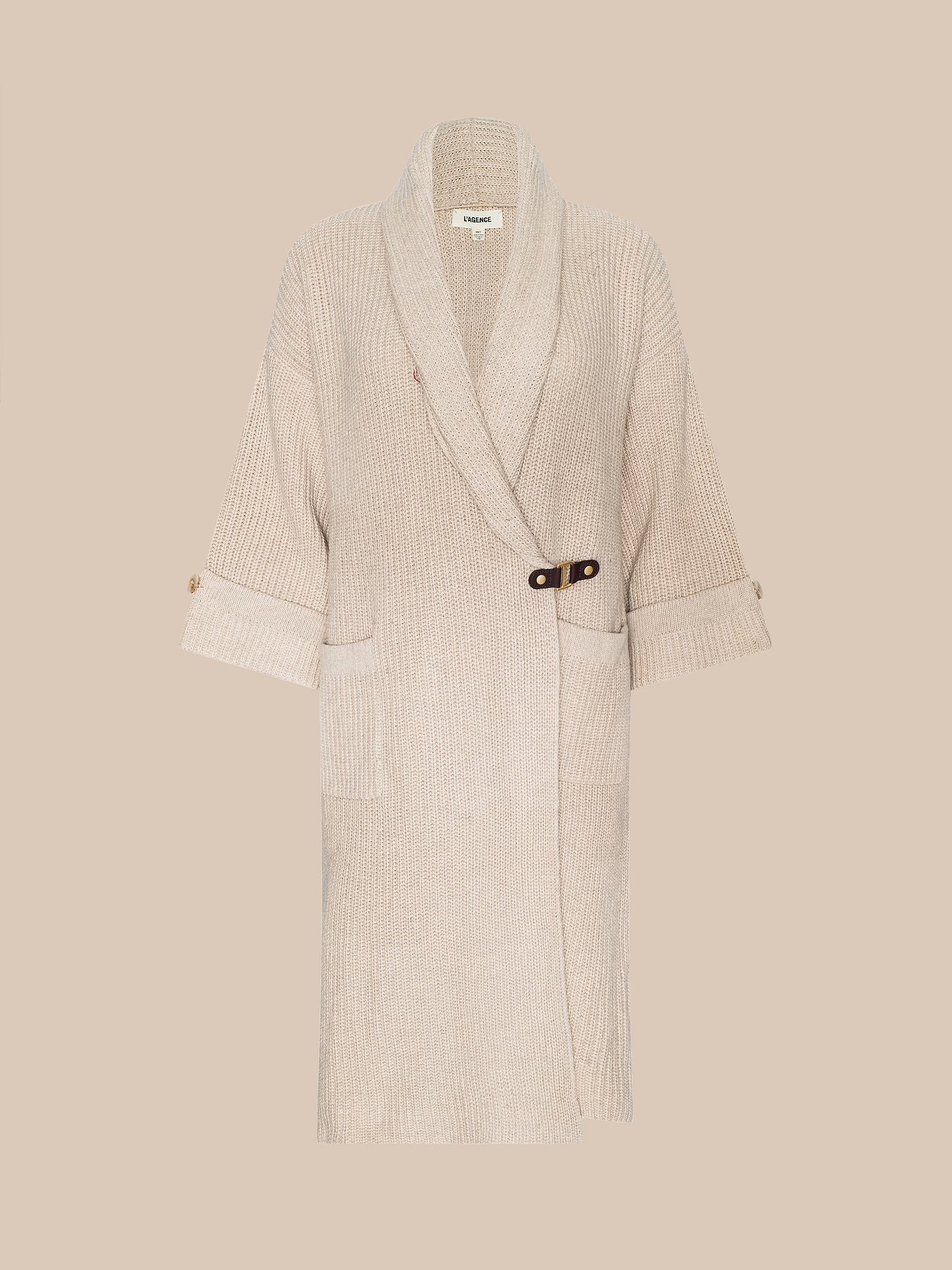 ORIELLE CARDIGAN - ALMOND MILK
