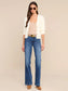 AGATHE FUZZY CARDIGAN - IVORY
