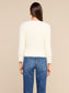 AGATHE FUZZY CARDIGAN - IVORY