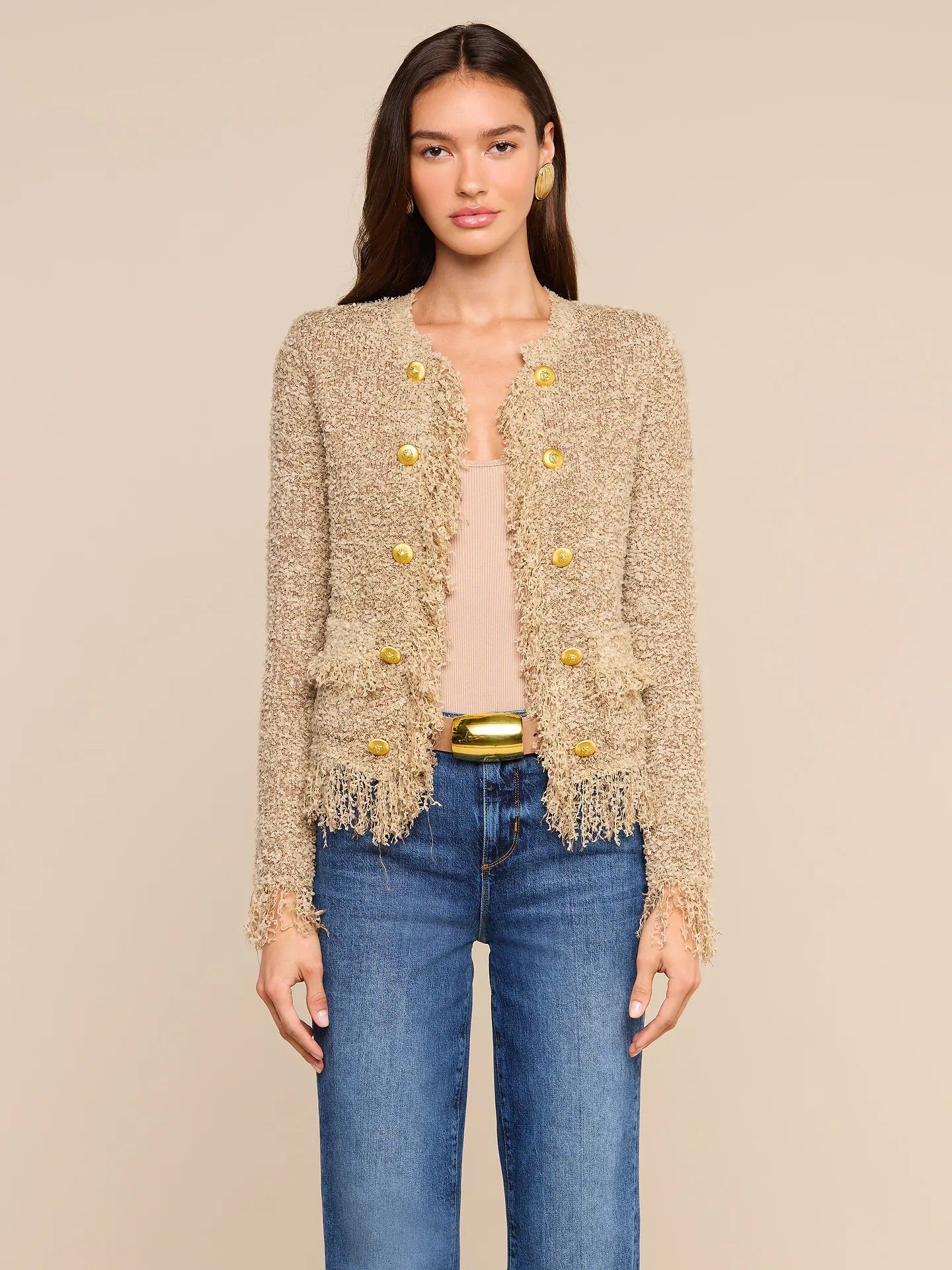 MIREILLE CARDIGAN - NATURAL