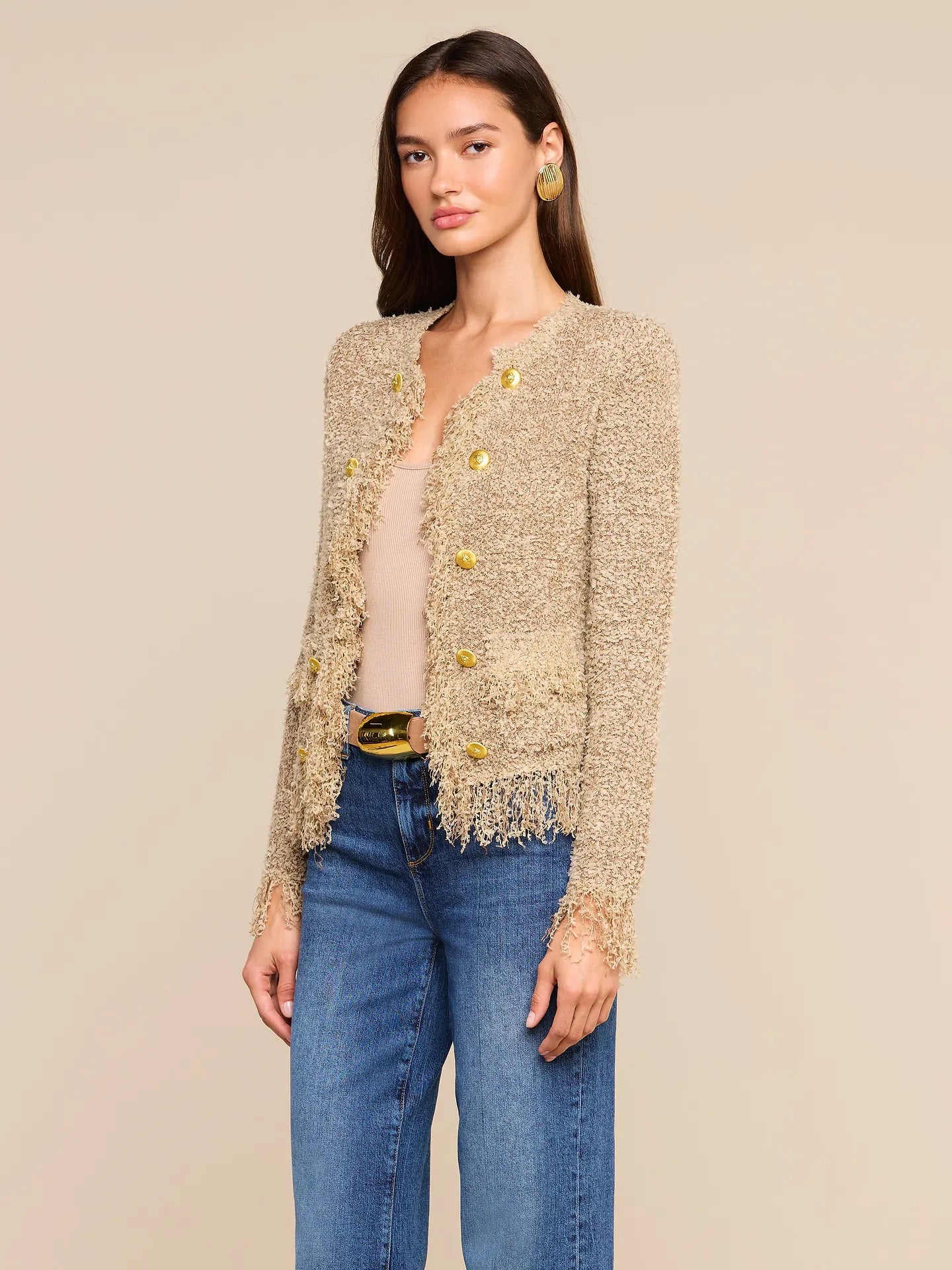 MIREILLE CARDIGAN - NATURAL
