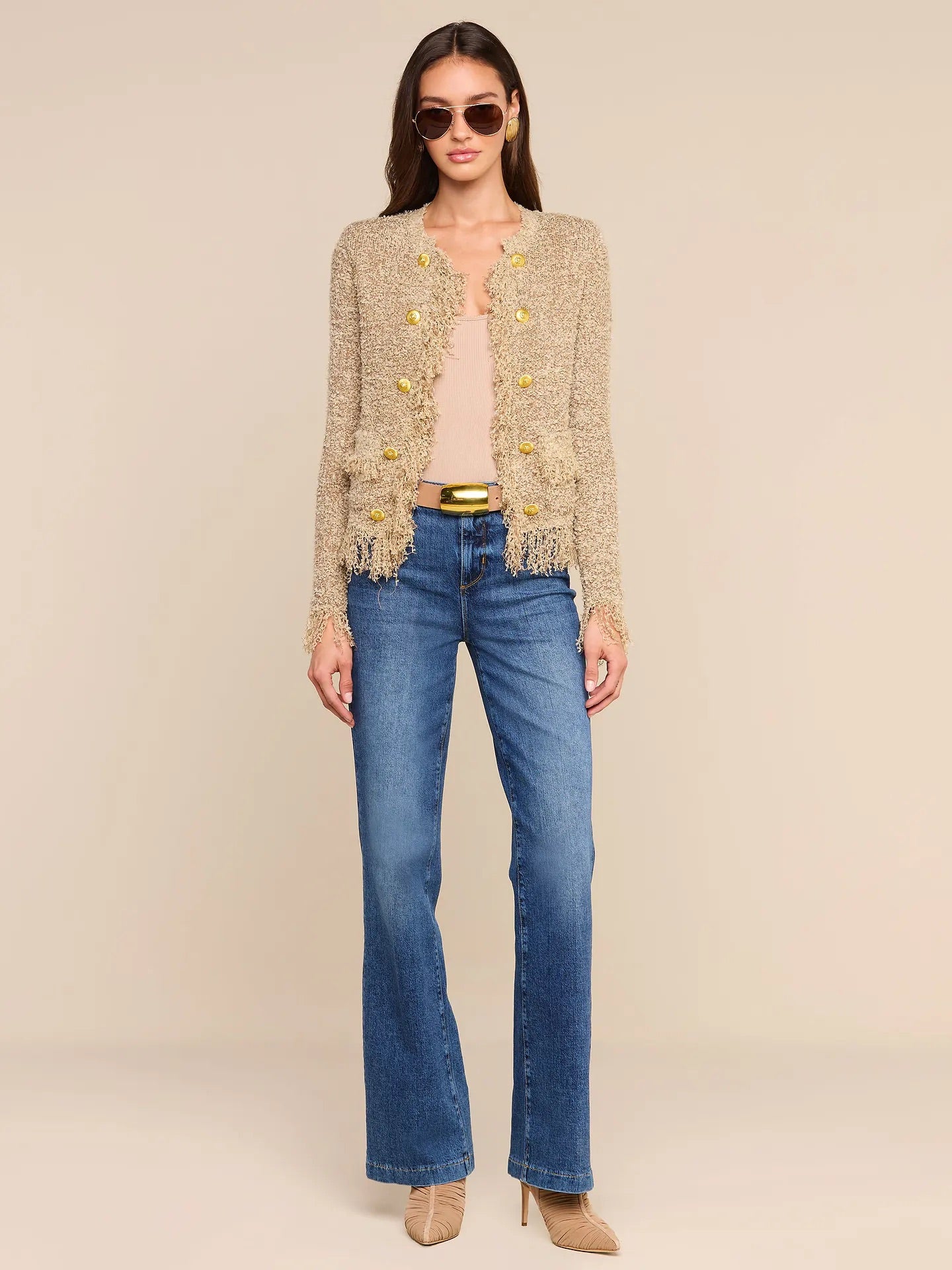 MIREILLE CARDIGAN - NATURAL