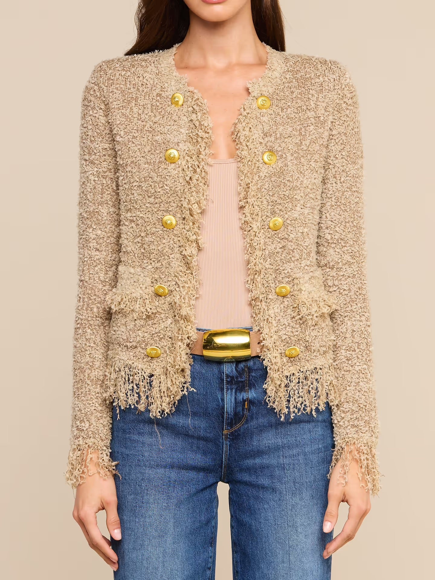 MIREILLE CARDIGAN - NATURAL