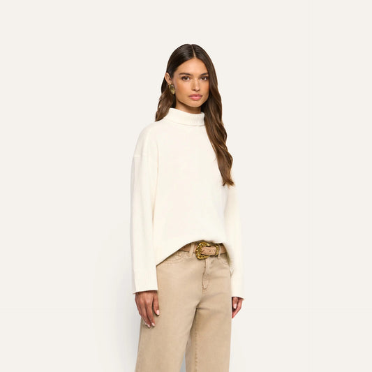 *PREORDER* SELWYN OVERSIZED TURTLENECK - IVORY