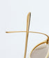 CAT EYE SUNGLASSES - WHITE/GREY