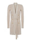 NOE DOUBLE BREASTED CARDI PECAN
