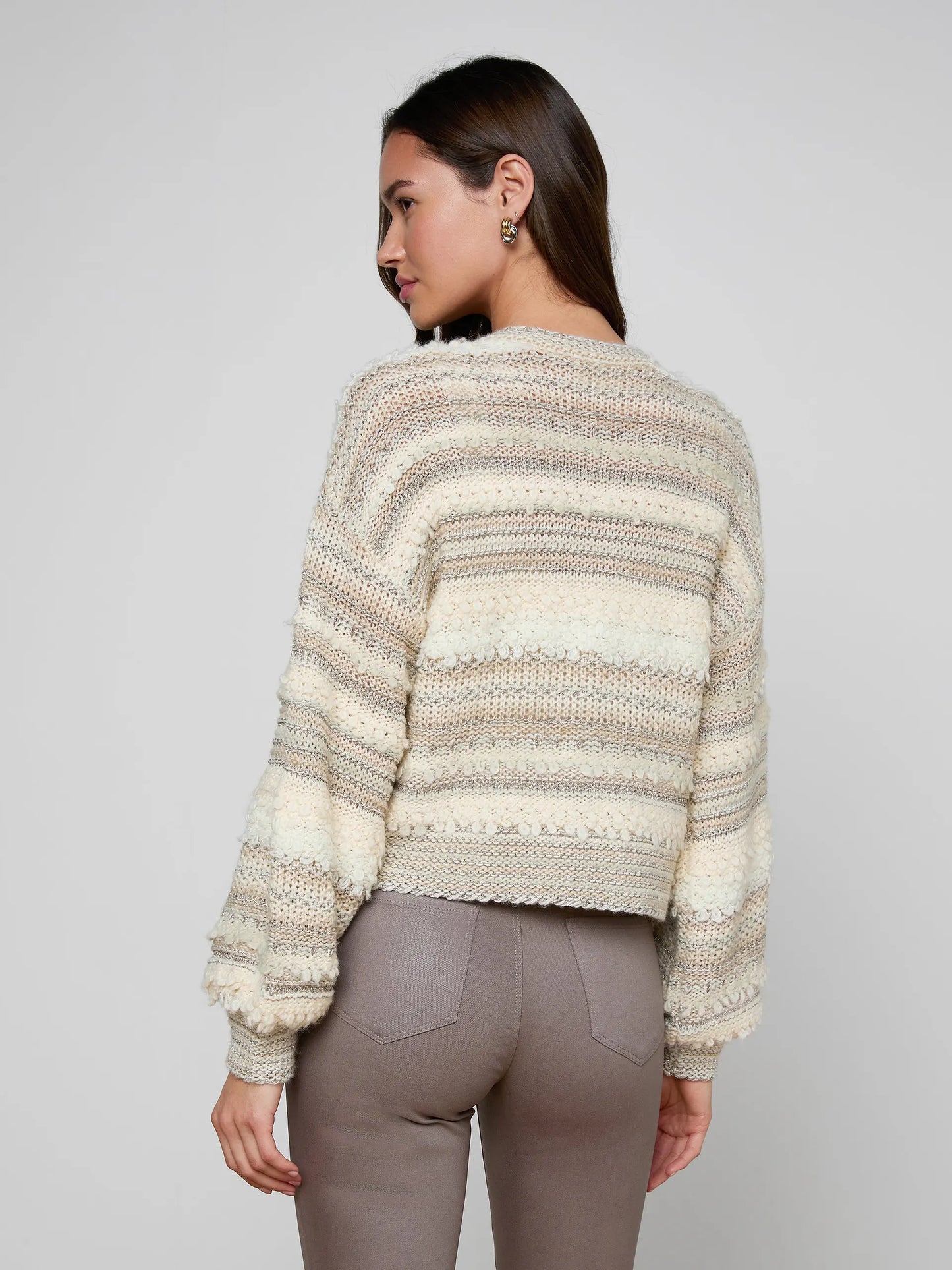 HARRIET CARDIGAN - NATURAL MULTI