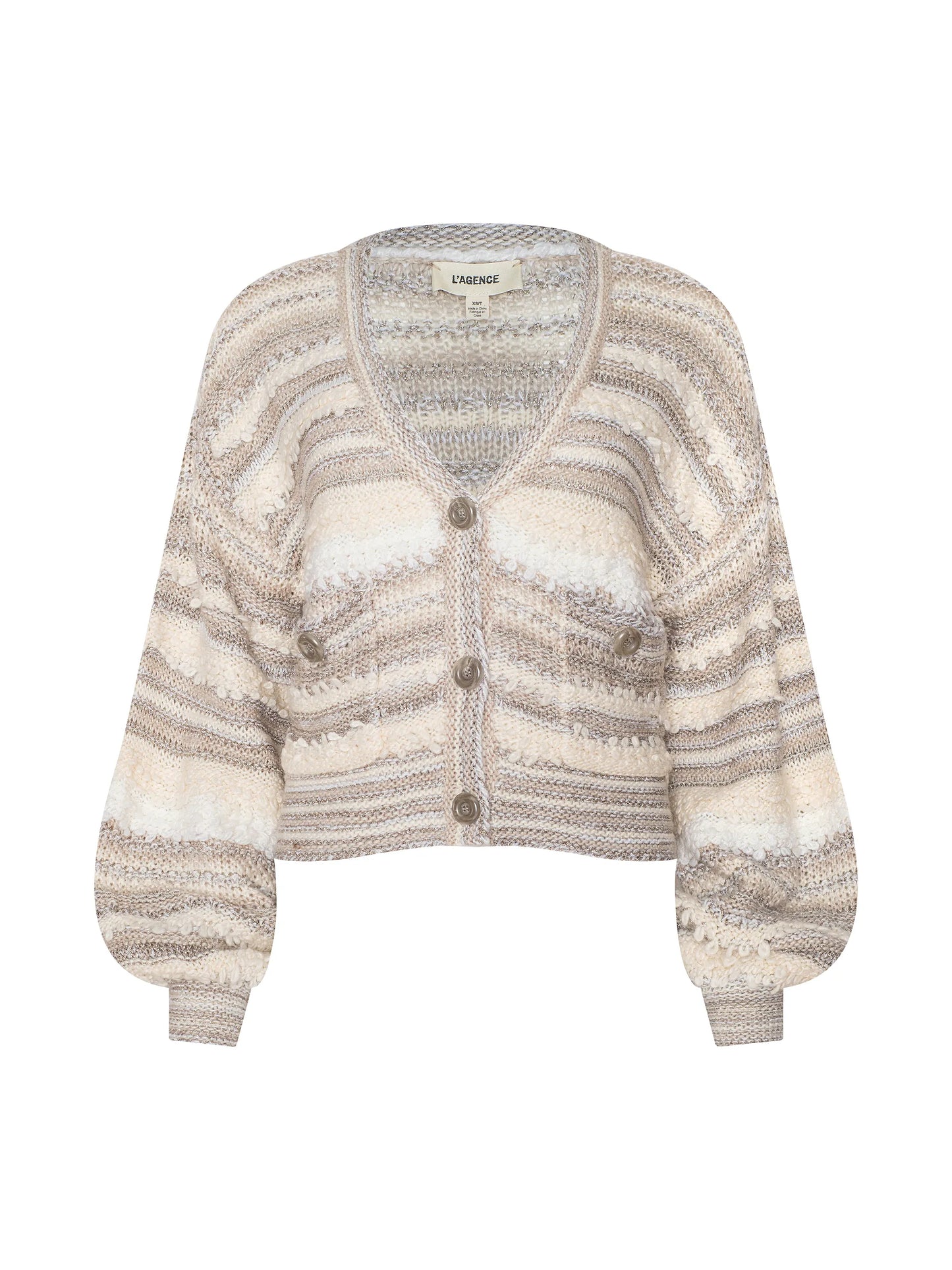 HARRIET CARDIGAN - NATURAL MULTI