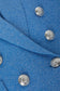 KENZIE KNIT BLAZER - HARBOR BLUE/SILVER