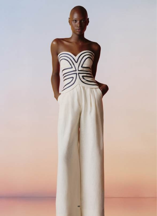 *PREORDER* SAFIRI PANTS - OFF WHITE