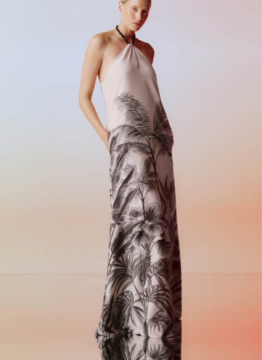 *PREORDER* KALAHARI MAXI DRESS - BLACK JUNGLE