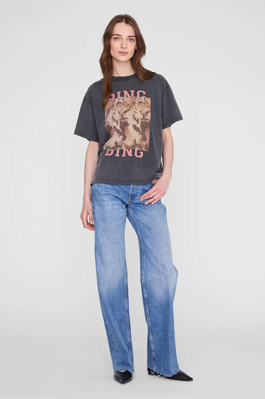CADE TEE TIGER - WASHED BLACK