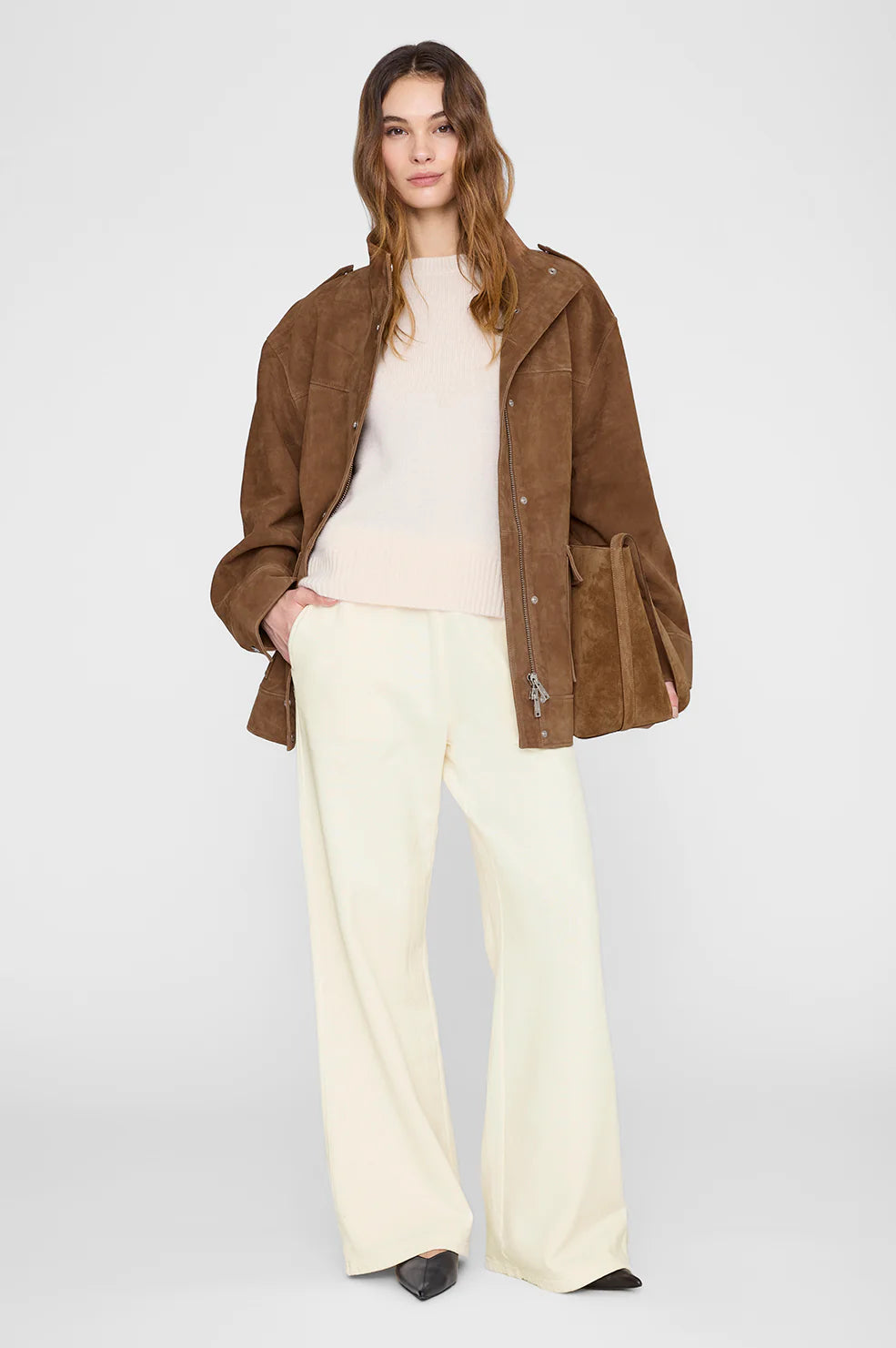 KACEY SWEATPANT - CREAM