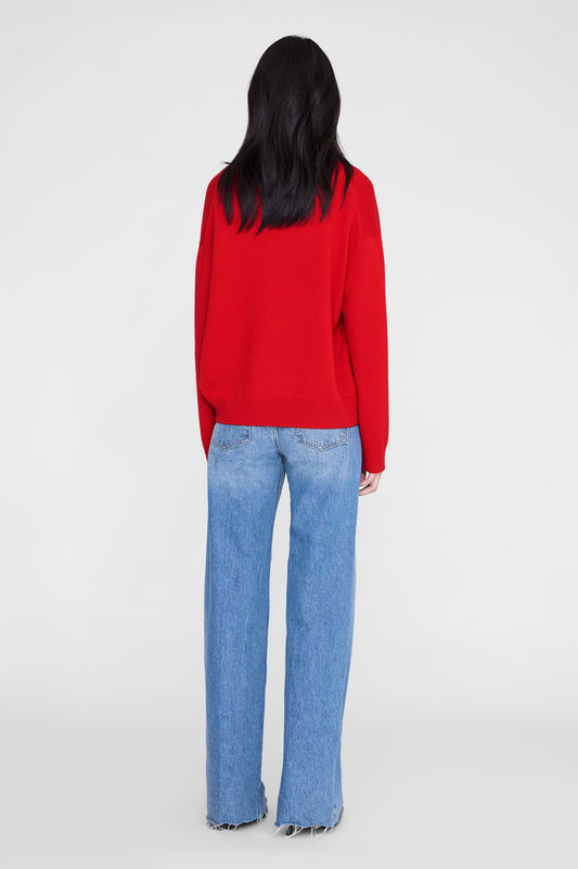 *PREORDER* LEE SWEATER - TANGO RED