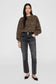 *PREORDER* MILES SWEATSHIRT - BLACK AND BROWN LEOPARD
