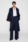 RICKIE MAXI TRENCH - NAVY