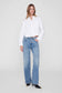 *PREORDER* SCOTT CROPPED SHIRT - WHITE