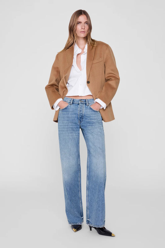 *PREORDER* SCOTT CROPPED SHIRT - WHITE