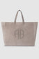 XL RIO TOTE - TAUPE SUEDE
