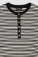 ALESSIA LONG SLEEVE TEE - CREAM AND BLACK STRIPE