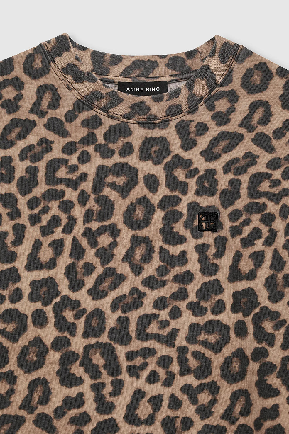*PREORDER* BETH MINI DRESS - BLACK AND BROWN LEOPARD