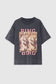 CADE TEE TIGER - WASHED BLACK
