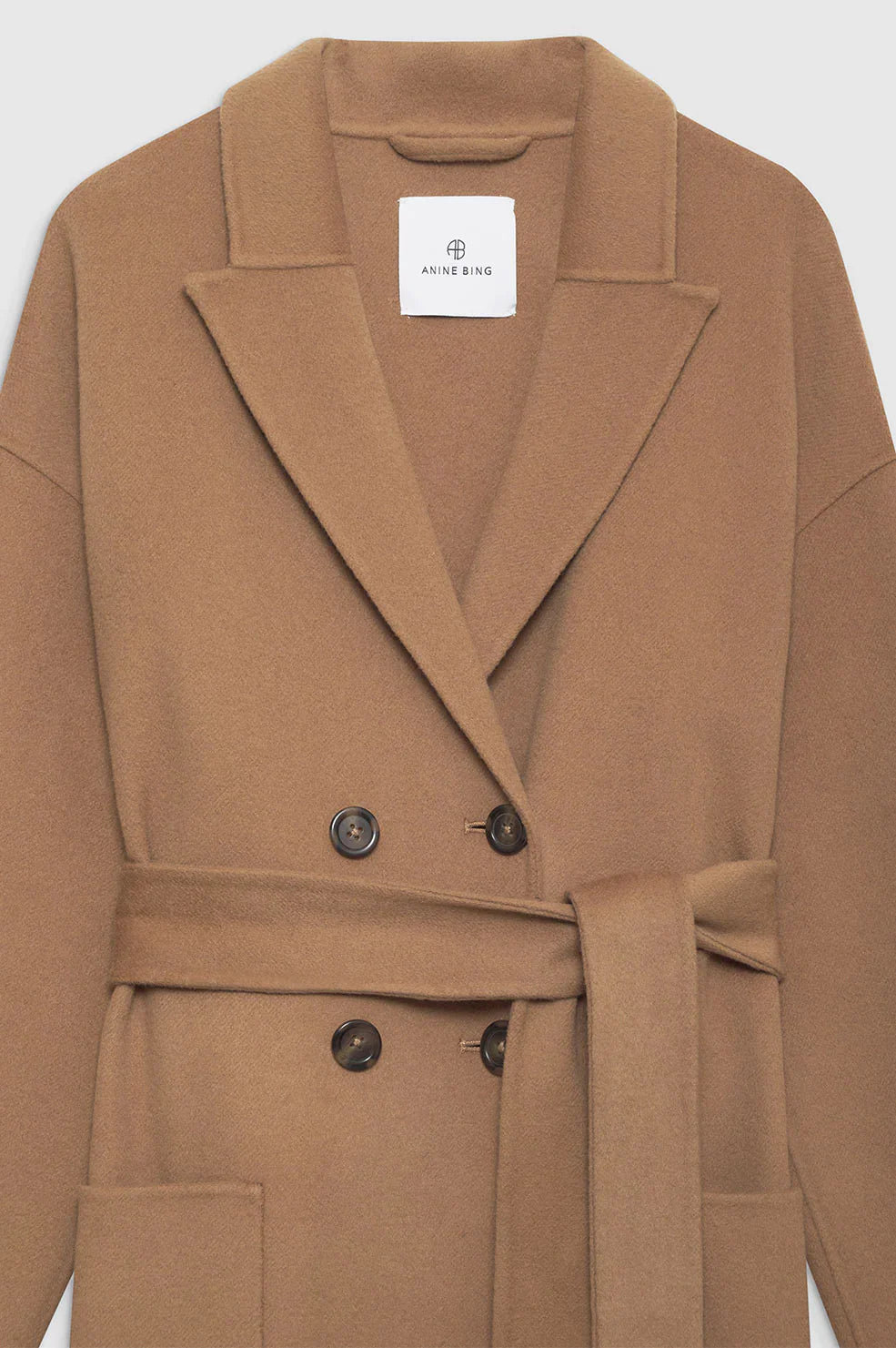 DYLAN CASHMERE BLEND COAT - CAMEL