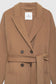 DYLAN CASHMERE BLEND COAT - CAMEL