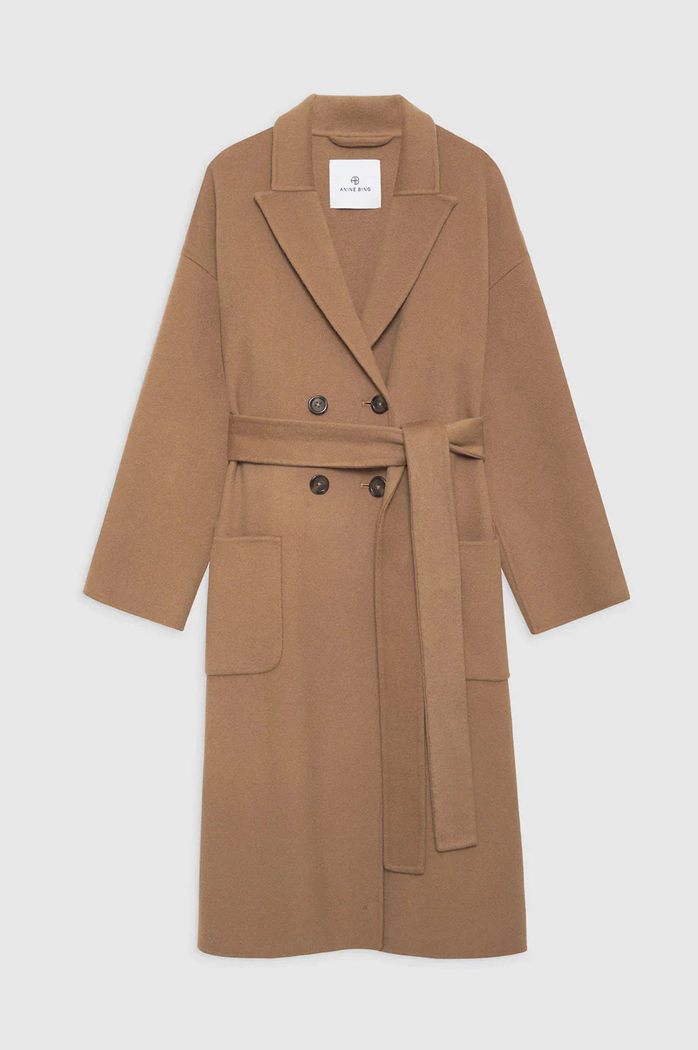 DYLAN CASHMERE BLEND COAT - CAMEL