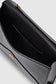 ELLY CLUTCH - HIGH-SHINE BLACK