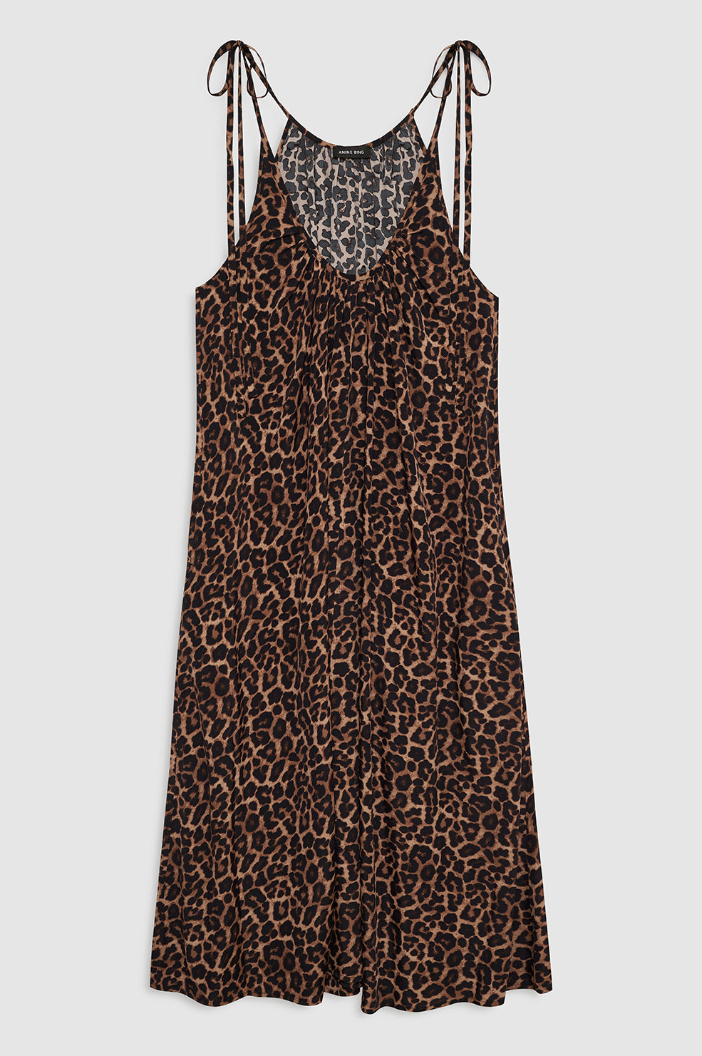 FLORA DRESS - LEOPARD