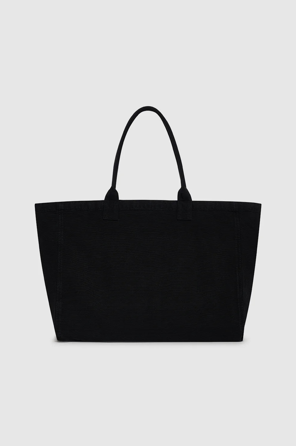 LEO CANVAS TOTE - BLACK