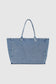 *PREORDER* LEO CANVAS TOTE - SHADOW BLUE