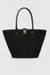 LOU TOTE MONOGRAM - BLACK