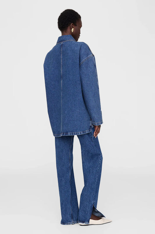 LUCA JACKET - CLEAN INDIGO DENIM