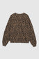 *PREORDER* MILES SWEATSHIRT - BLACK AND BROWN LEOPARD