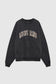 *PREORDER* MILES SWEATSHIRT AB LEOPARD - WASHED BLACK