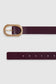 SIGNATURE LINK BELT - BORDEAUX