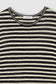 THEO SWEATER - BLACK/IVORY STRIPE