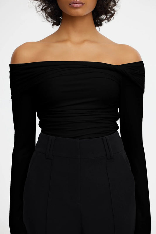 BURFORD TOP - BLACK