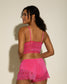 ALLURE CROPPED CAMI & BOXER - FLORI PINK