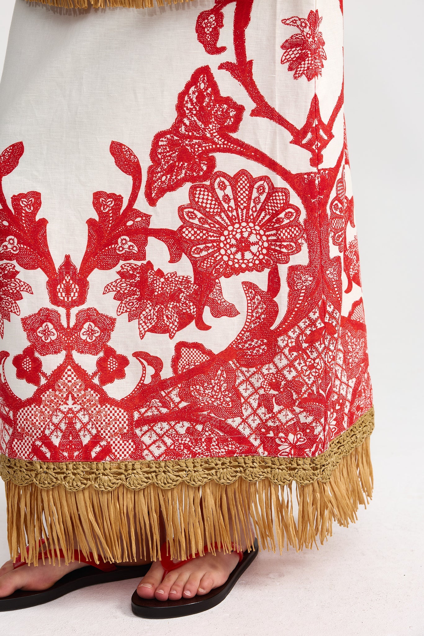 NOLA SKIRT - RUBY ANTIQUE