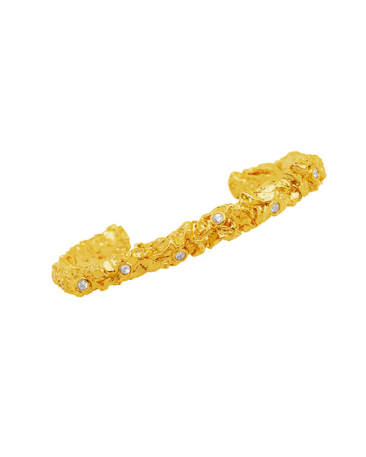 RATTAN BRACELET - GOLD