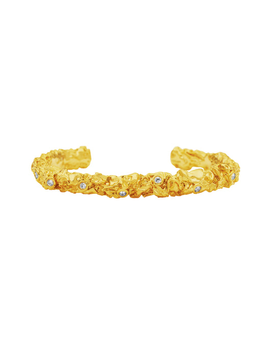 RATTAN BRACELET - GOLD