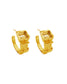 ORCHID EARRINGS - GOLD