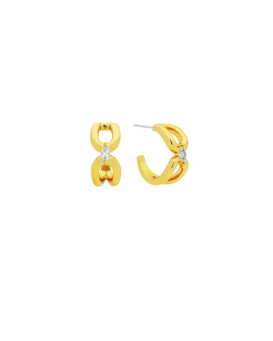 VERONA EARRINGS - GOLD