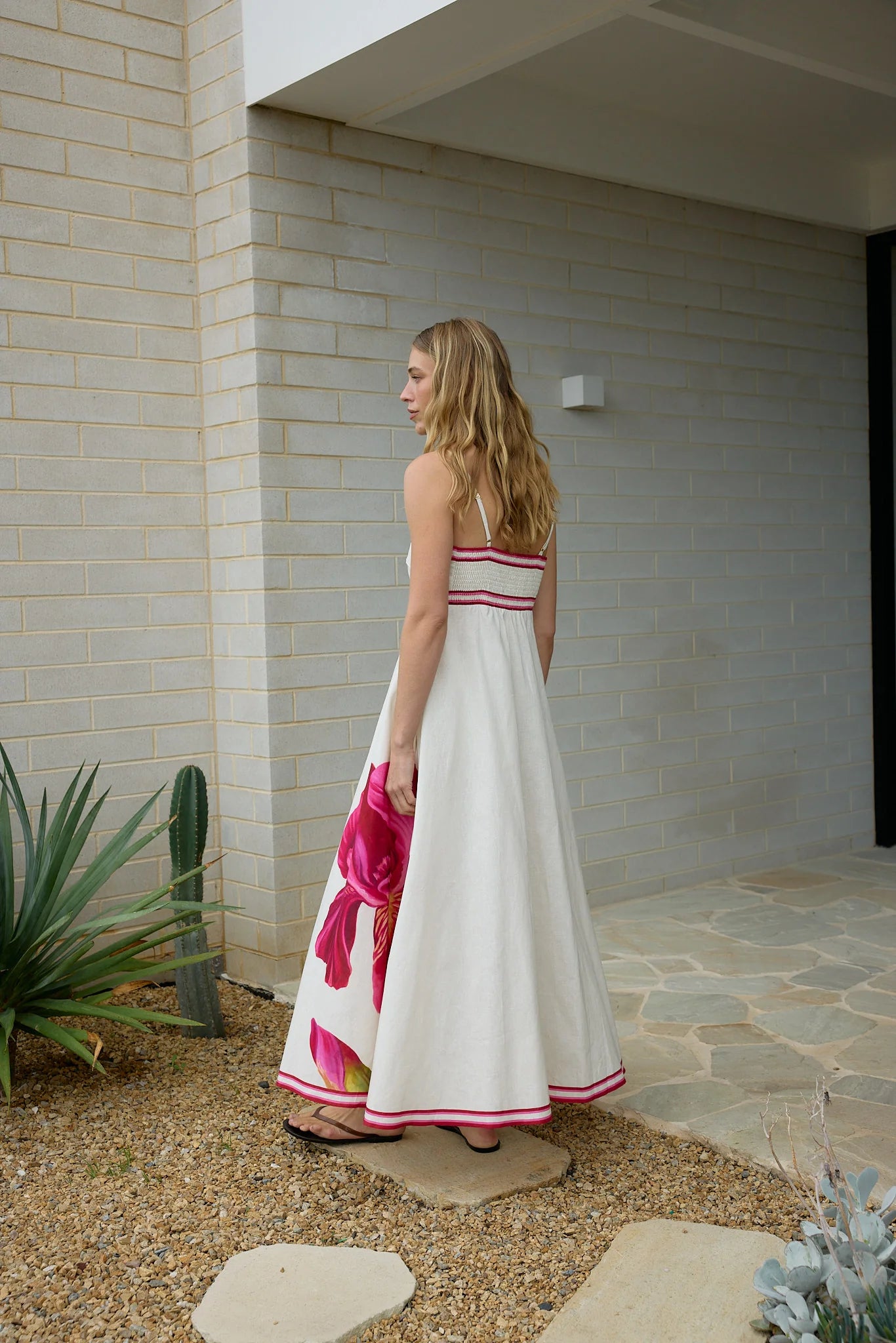 RUE DRESS - ANTIQUE IRIS